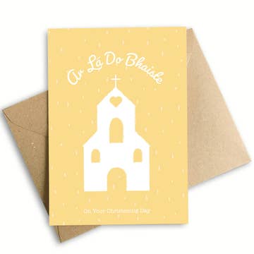 Christening Day Card