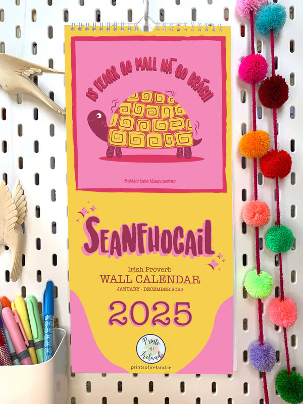 2025 Seanfhocail Calendar