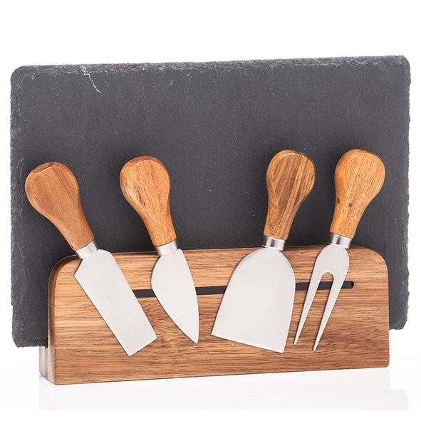 Cheese Slate Board 4 pce cutting board