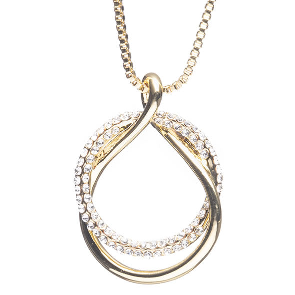 Diamante Loop Pendant