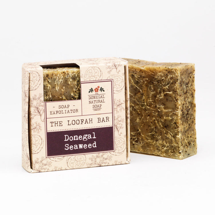 Donegal Seaweed Loofah Natural Soap