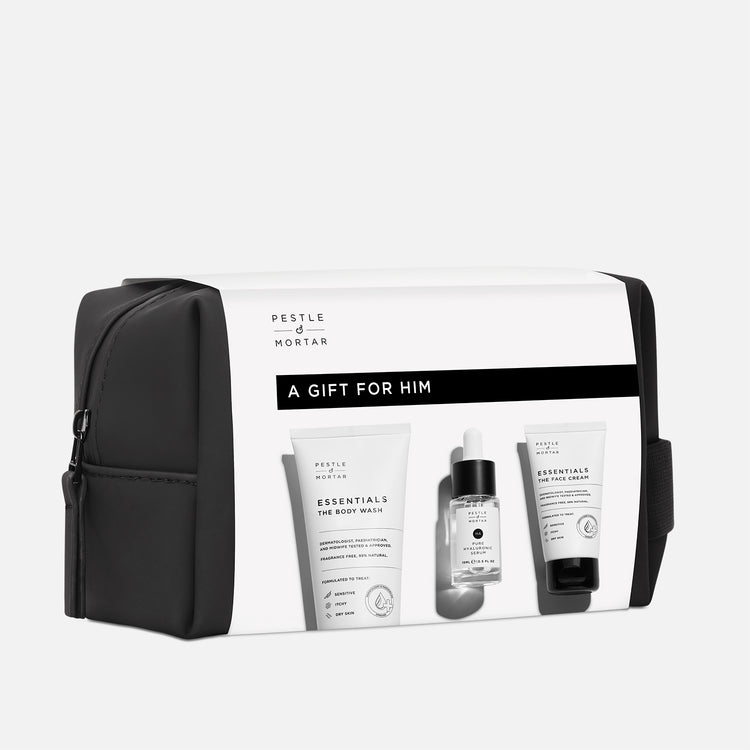 Men's Hydration Routine Skincare Set - Pestle & Mortar