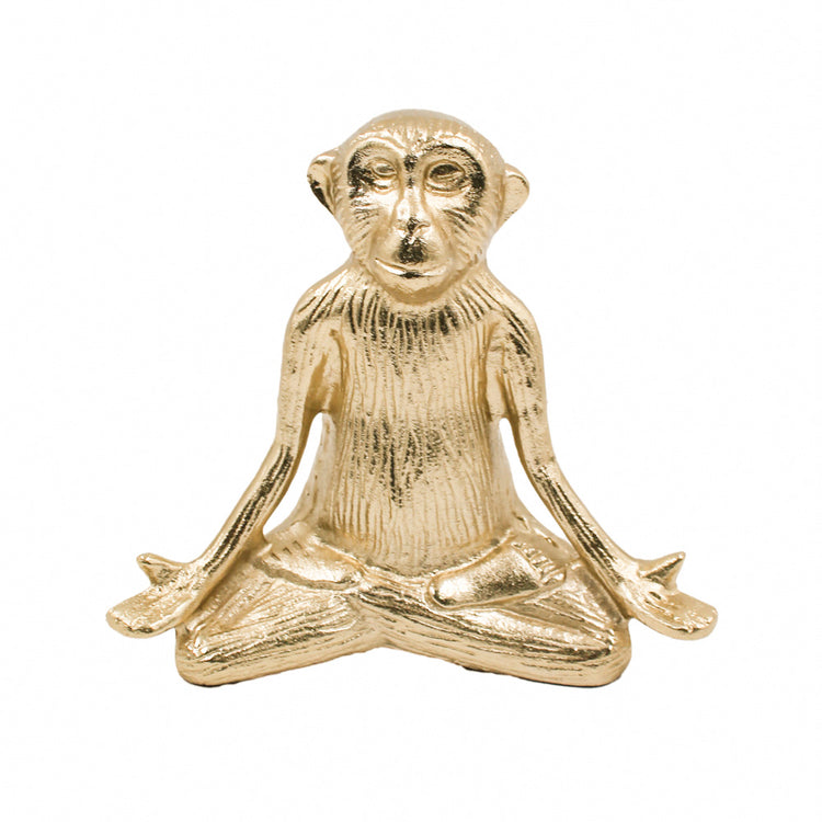 Safari yoga monkey gold