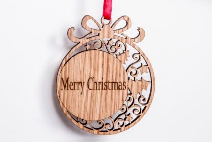 Christmas bauble decoration