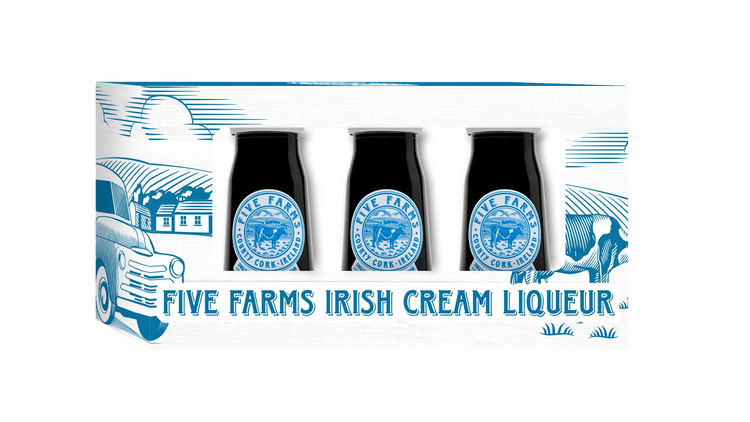 Five Farms Irish Cream Minatures Pack