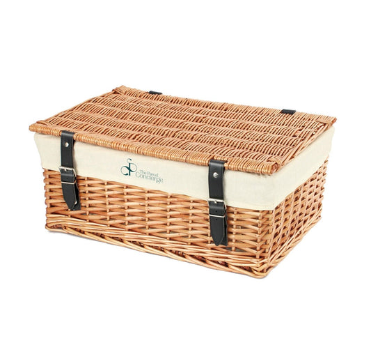 Medium Wicker Basket - upto 12 items (max 2 bottles wine)