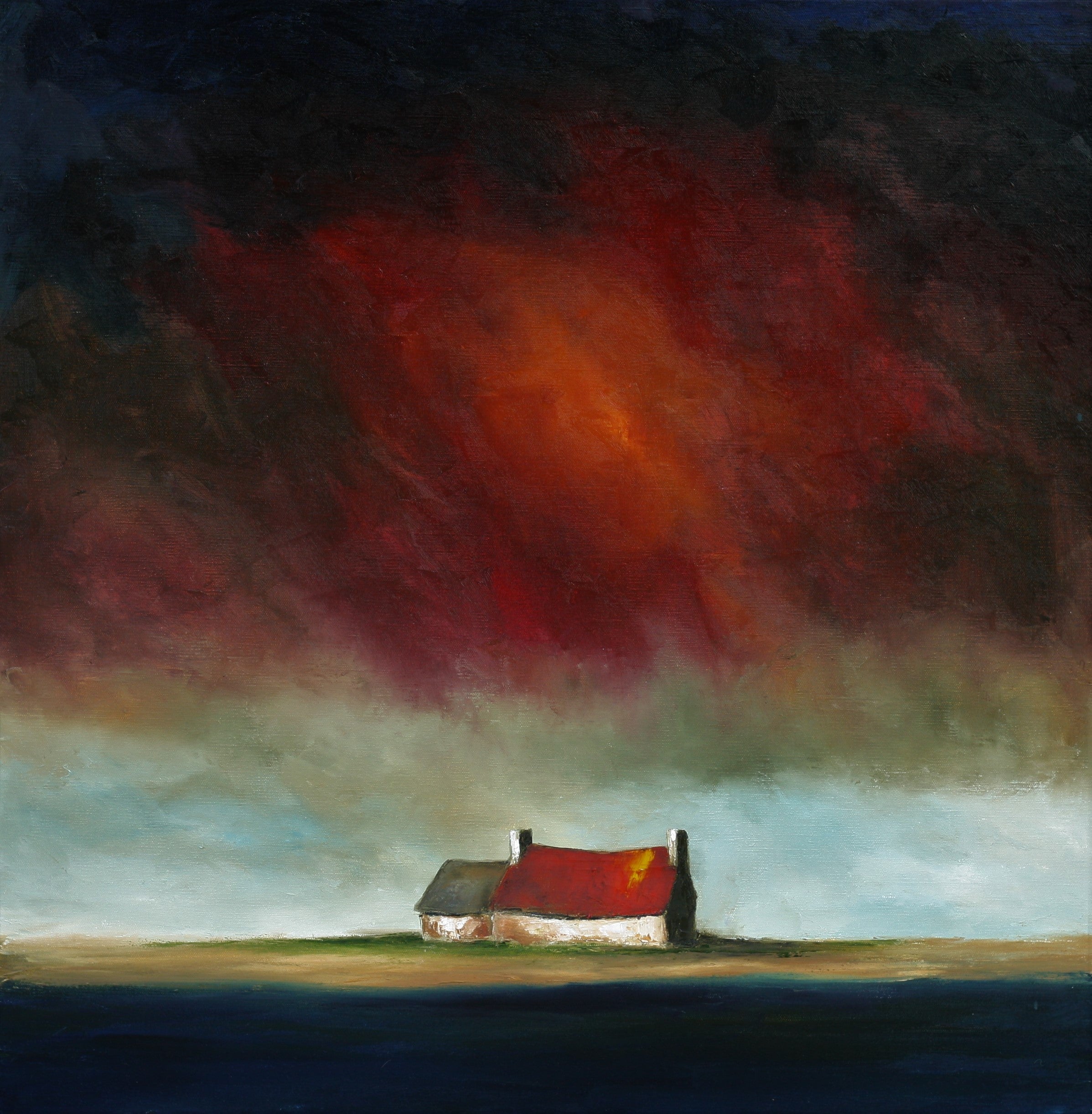 Padraig McCaul’s Under a Crimson Sky print